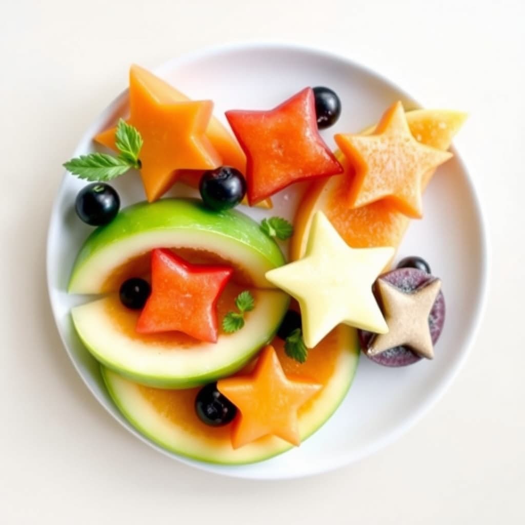 Melonbiter og stjernefrukt