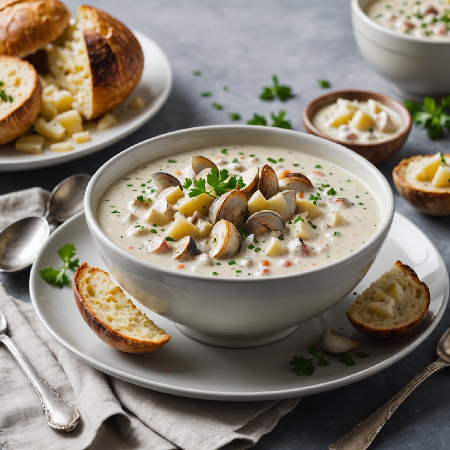 Min beste kamskjell-suppe