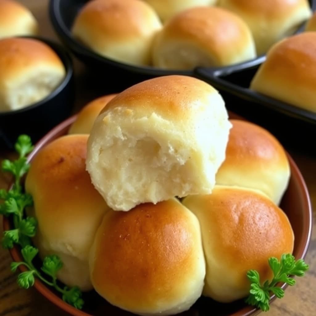 Min tante Terries berømte hjemmelagde rundstykker (de beste noensinne!)