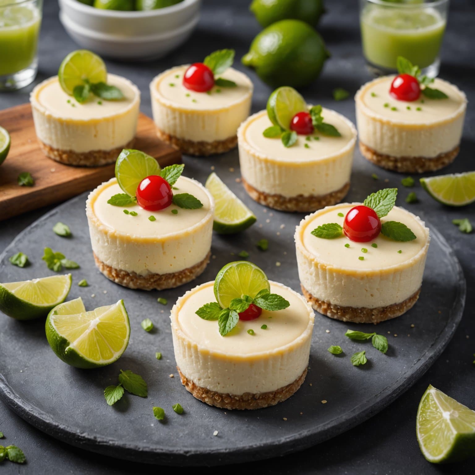 Mini Margarita-ostekaker