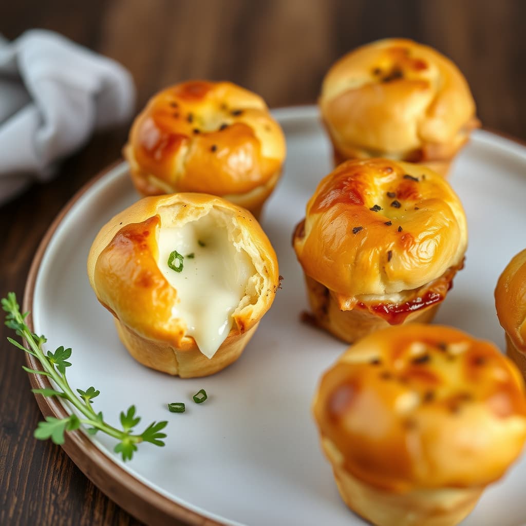 Mini Provolone-popovers
