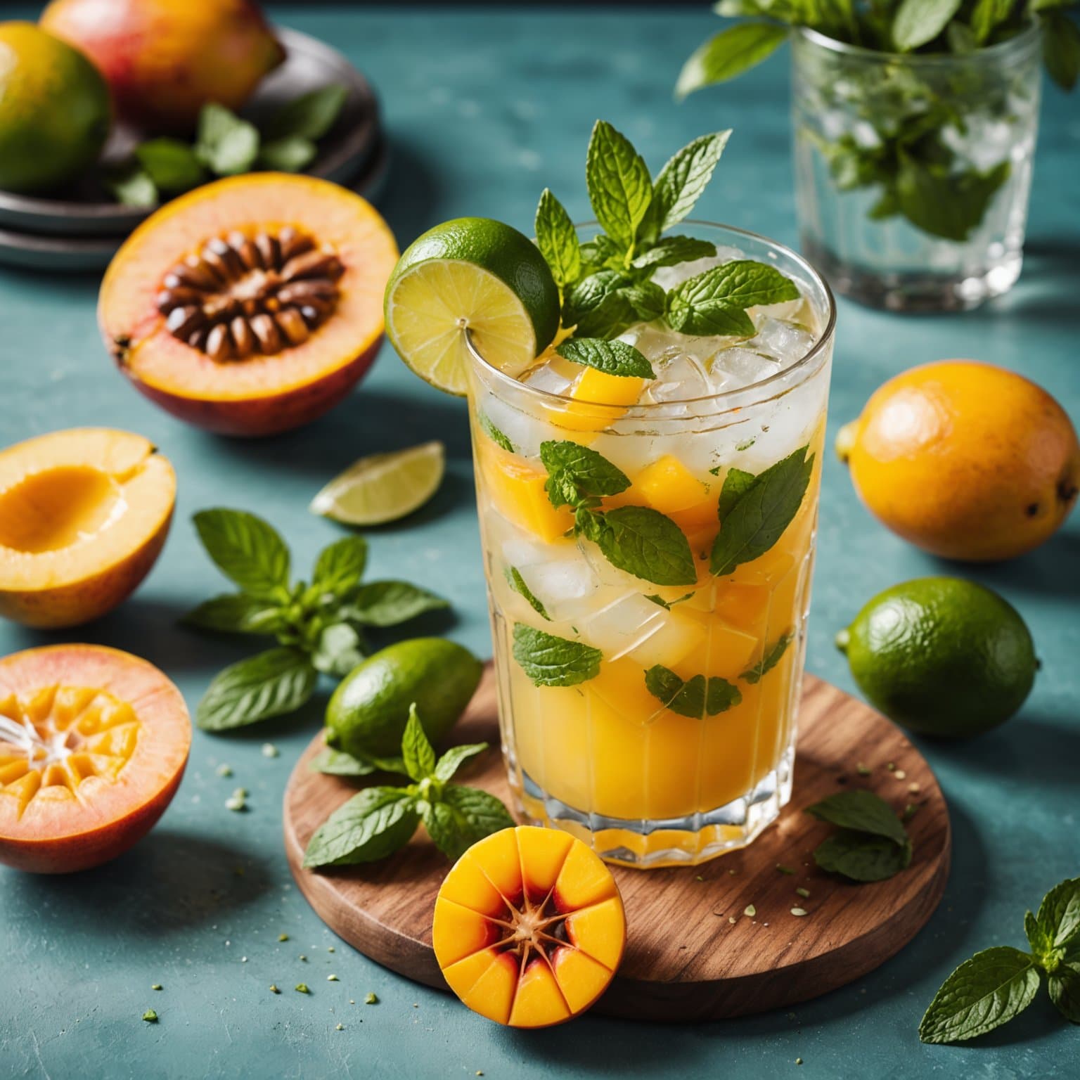 Minty Mango Mojito