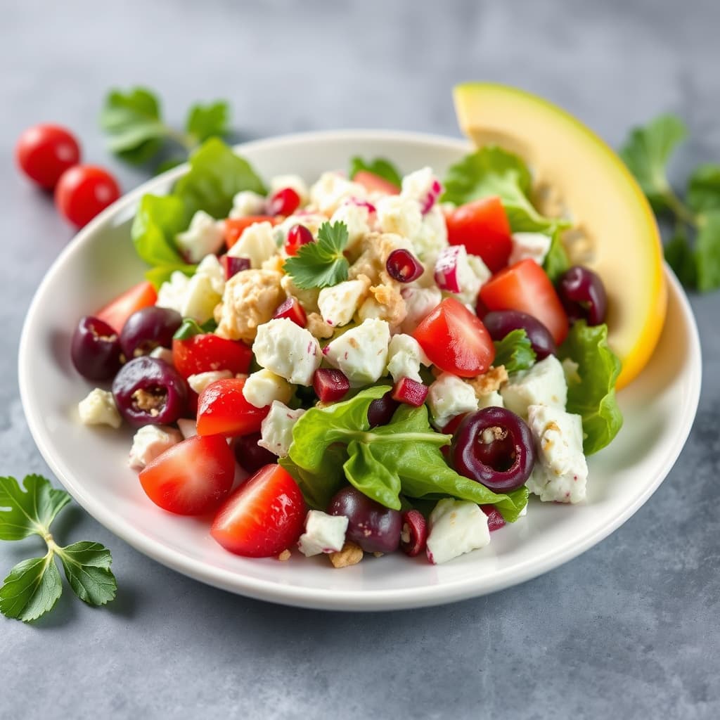 Moderne Waldorfsalat