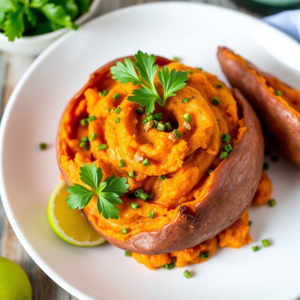 Mojito-mosede søtpoteter