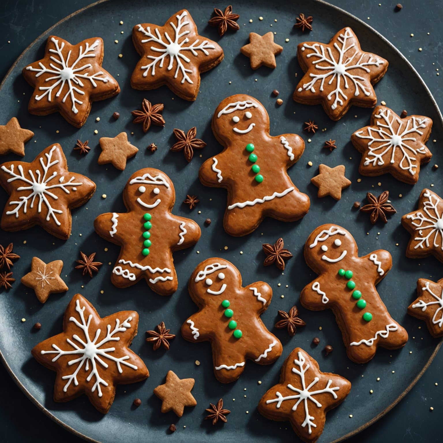 Monikas mormors Lebkuchen-menn