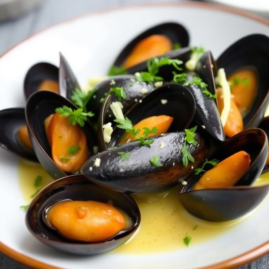 Muslinger med fennikel og løpstikke