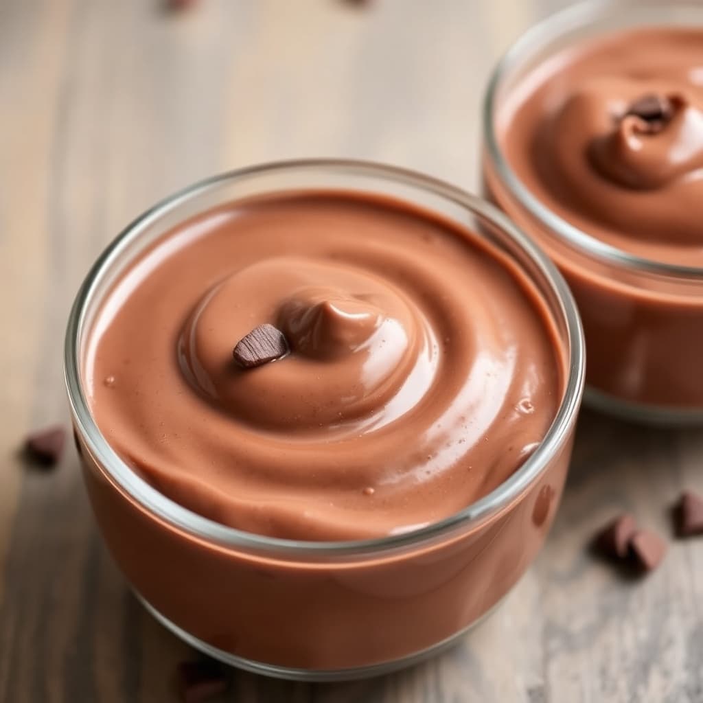 Myk og kremete sjokoladepudding