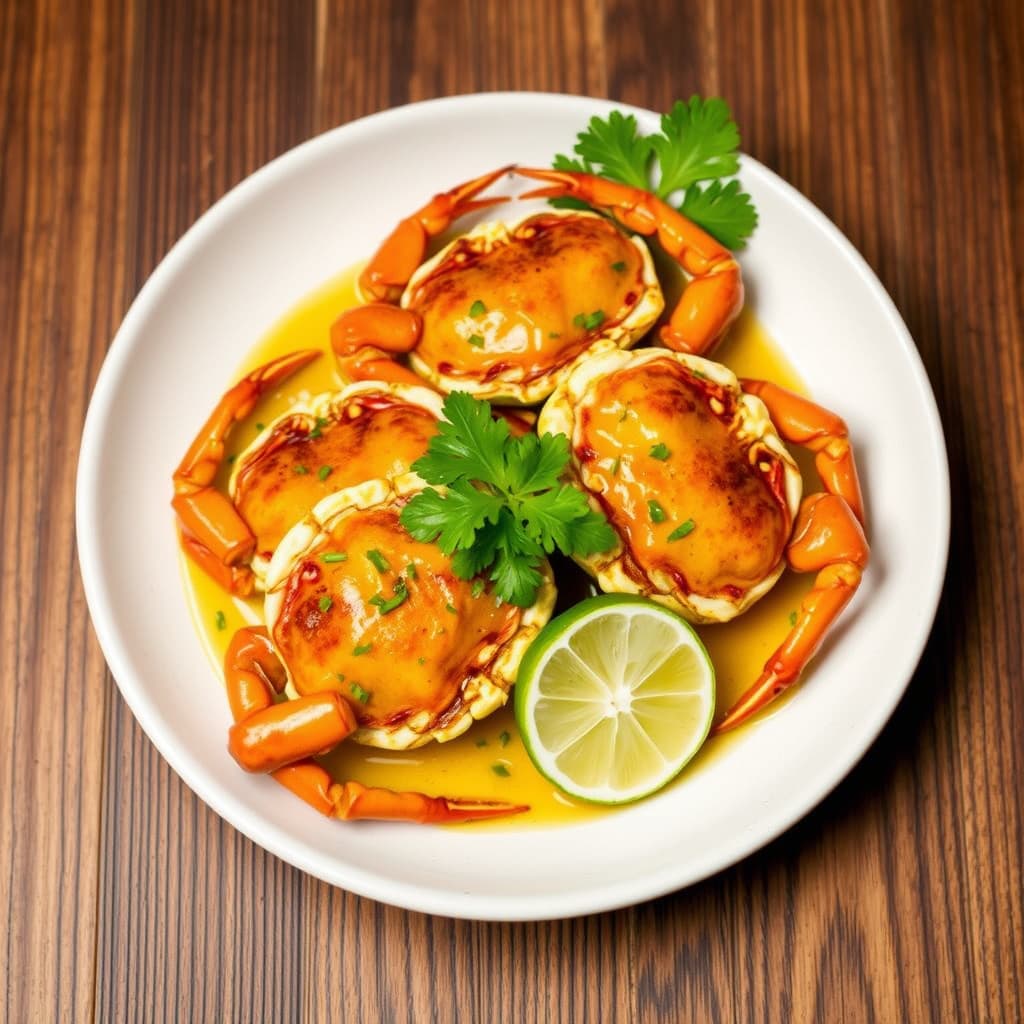 Myke skjellkreps med limesaus