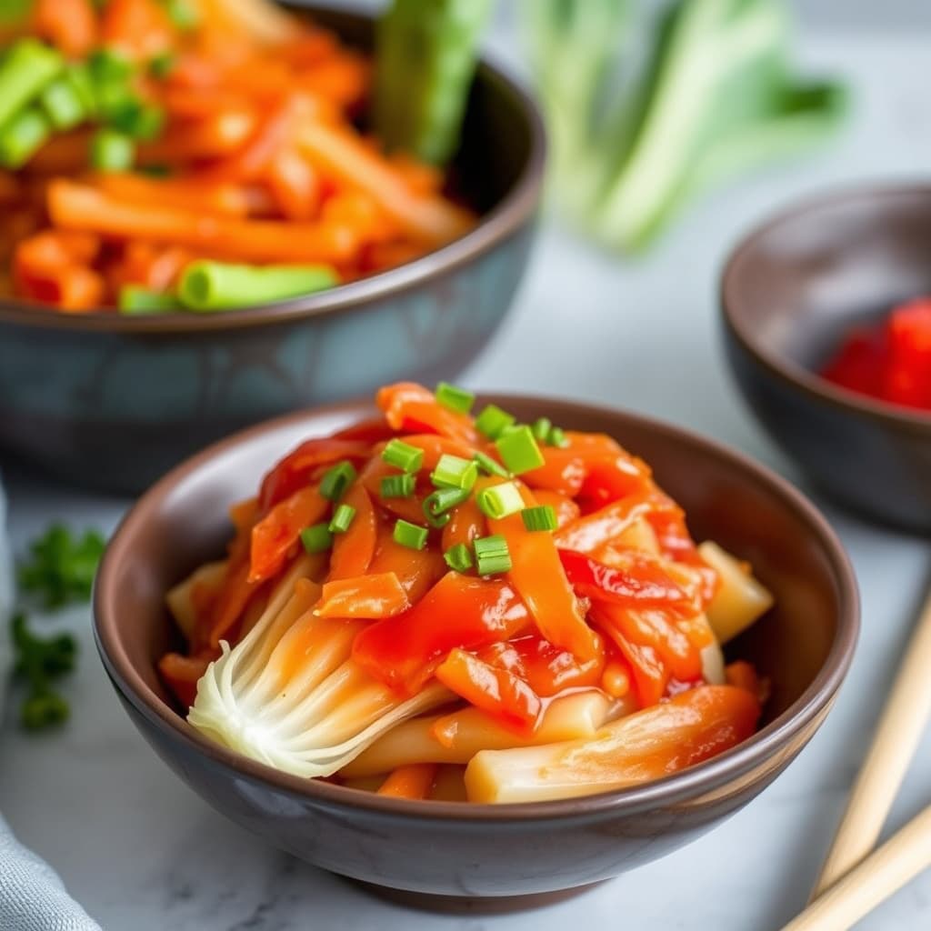 Napa-kål kimchi (også kalt paechu kimchi)