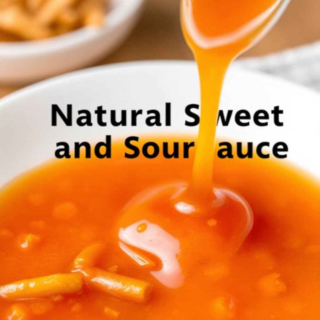 Naturlig søt og sur saus