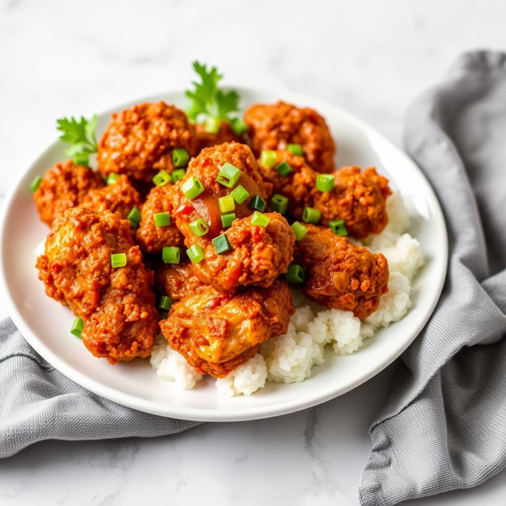 Neely-familien spicy stekt kylling