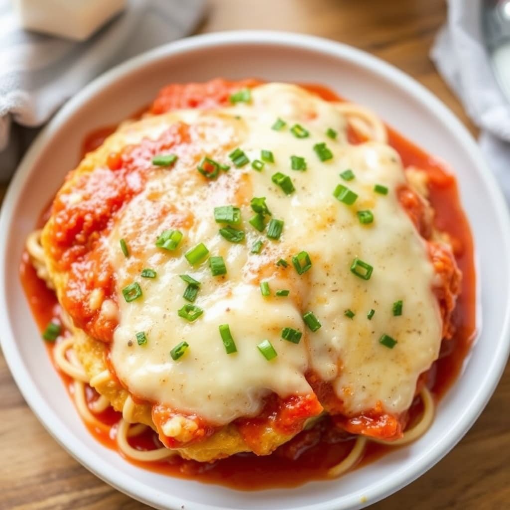 Neelys' Cheesy Chicken Parmesan
