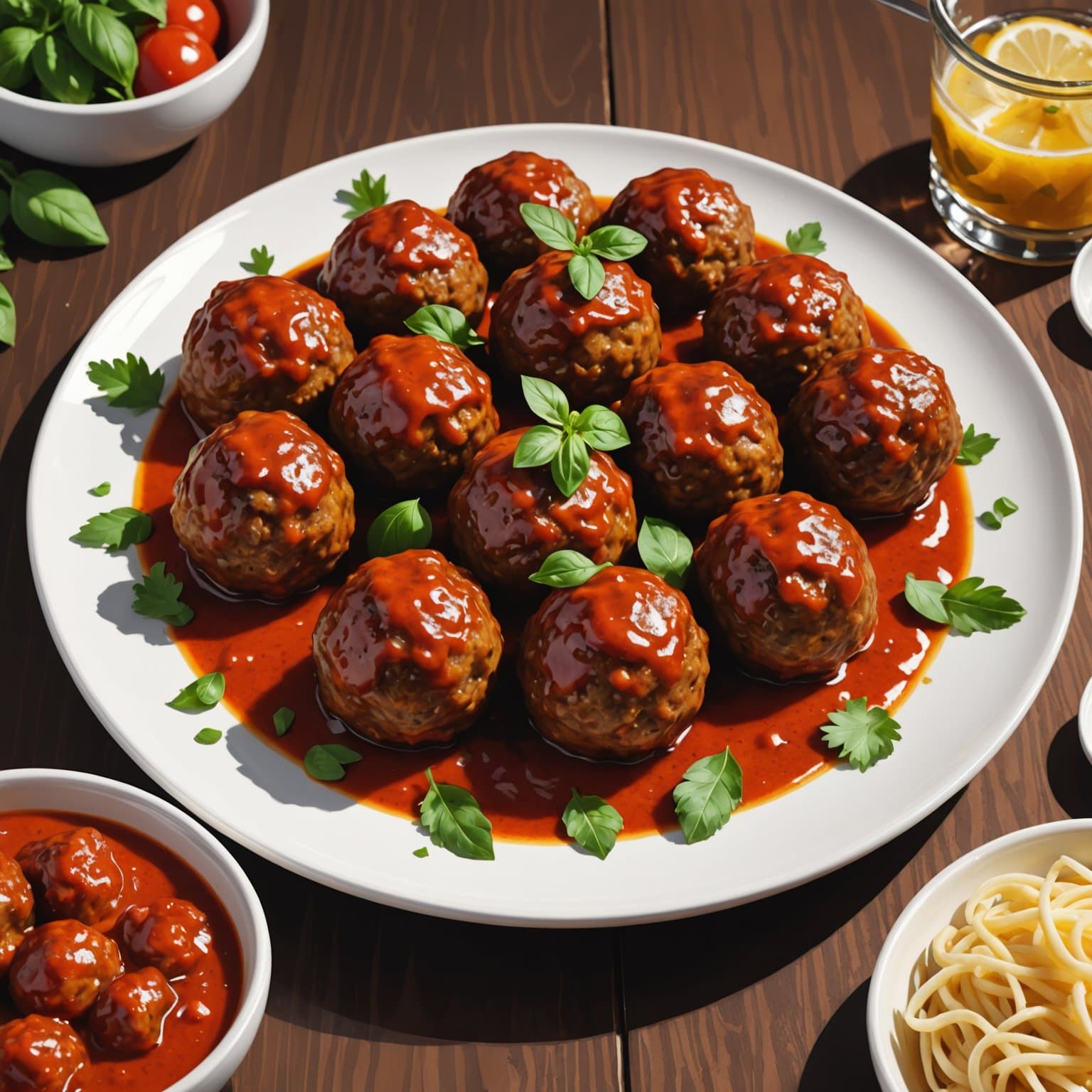 Ninabell's forrett-kjøttboller