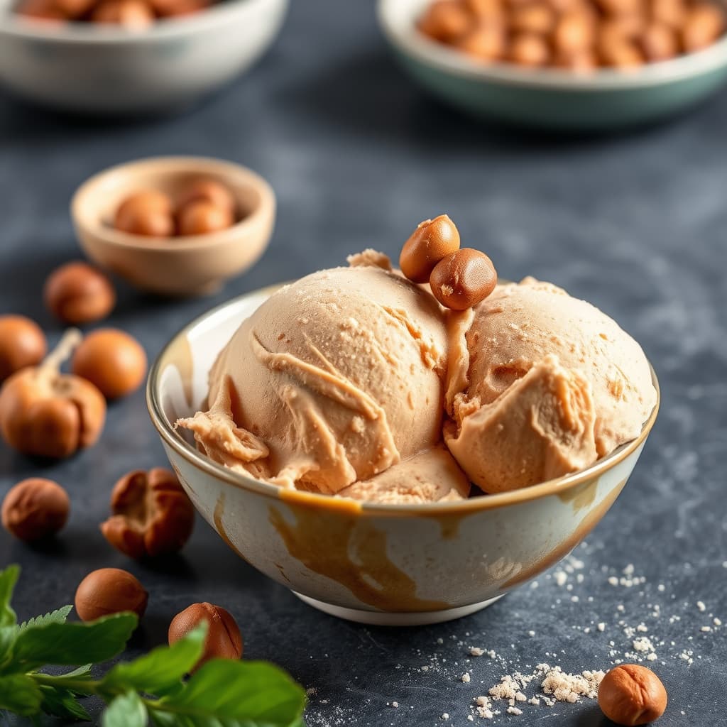 Nocciola Gelato: Hasselnøttgelato