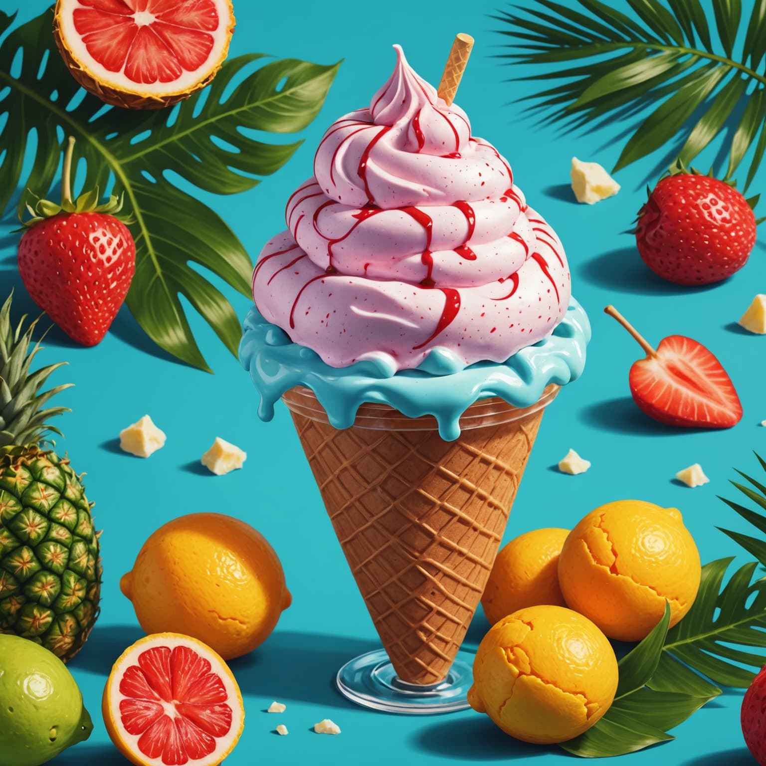 Noemis tropiske iskrem