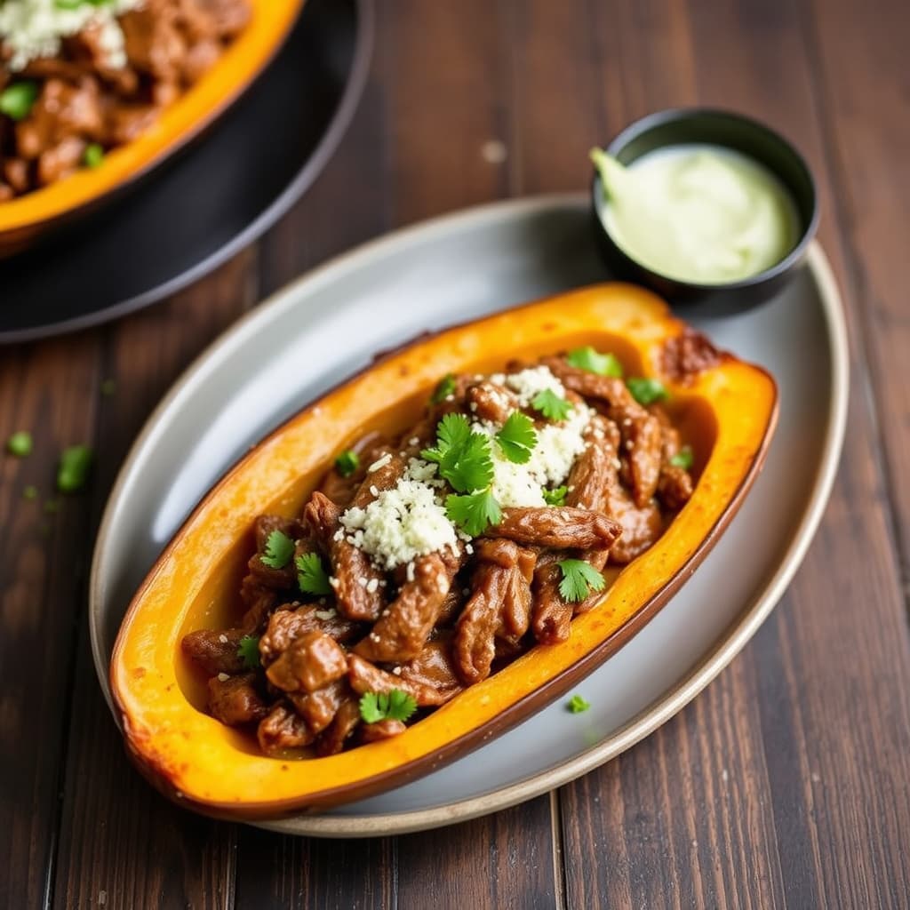 Nye chipotle-biff i gresskarbåter (Nye latinamerikanske biffretter)