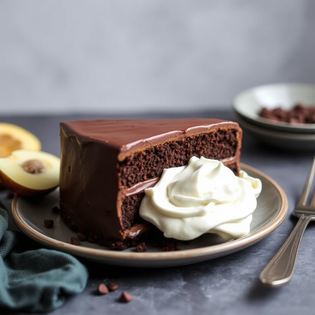 Oaxacansk sjokolademoskakake