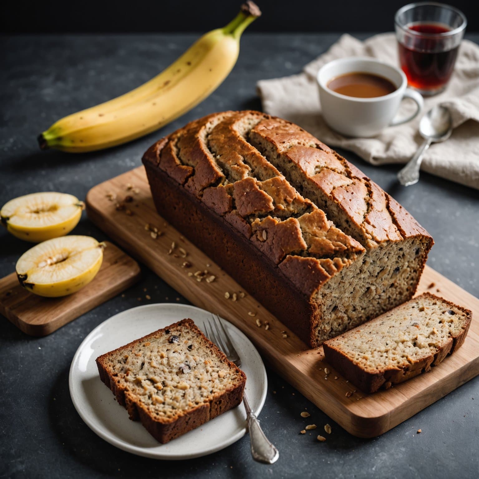 Økologisk bananbrød