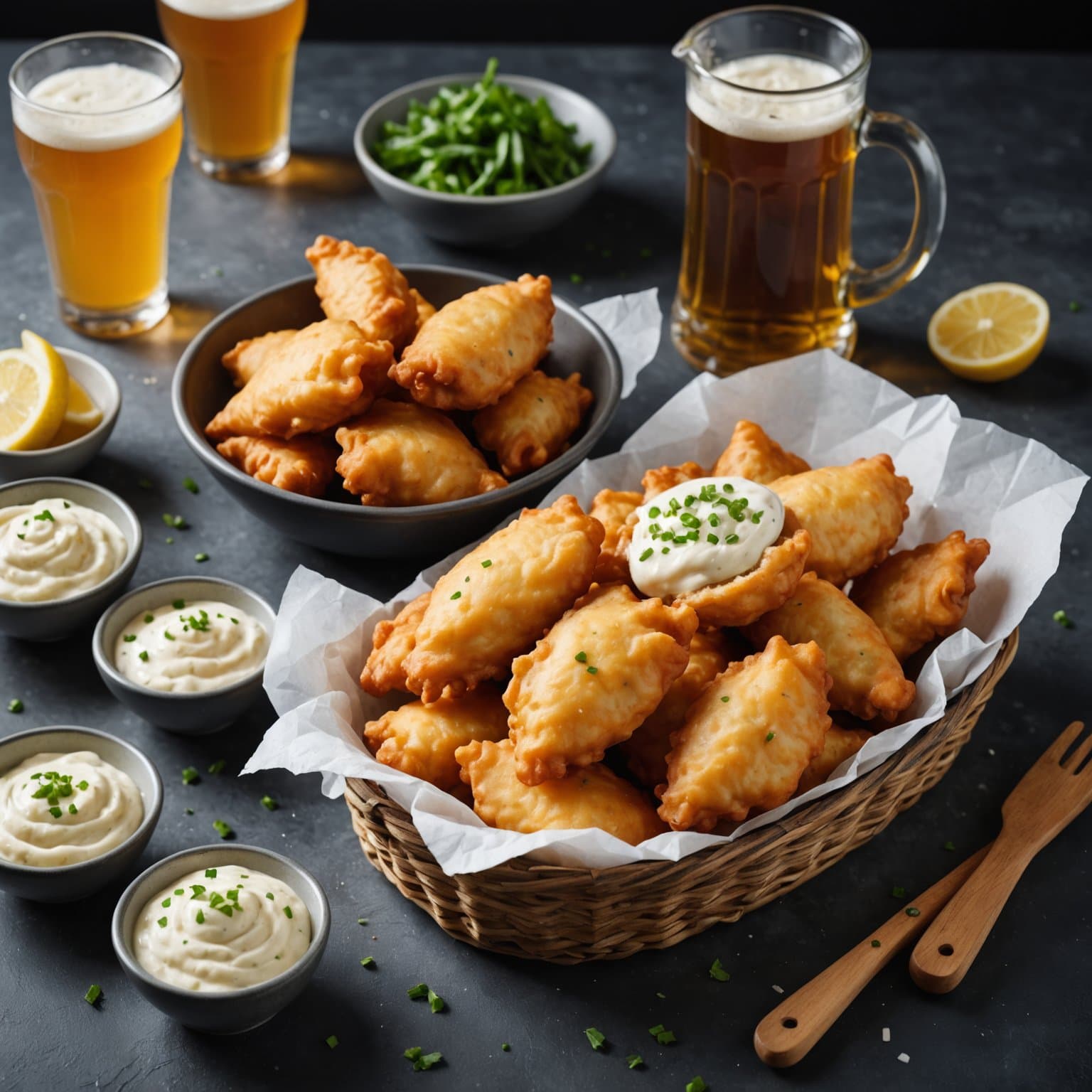 Øl-emballasje for fisk