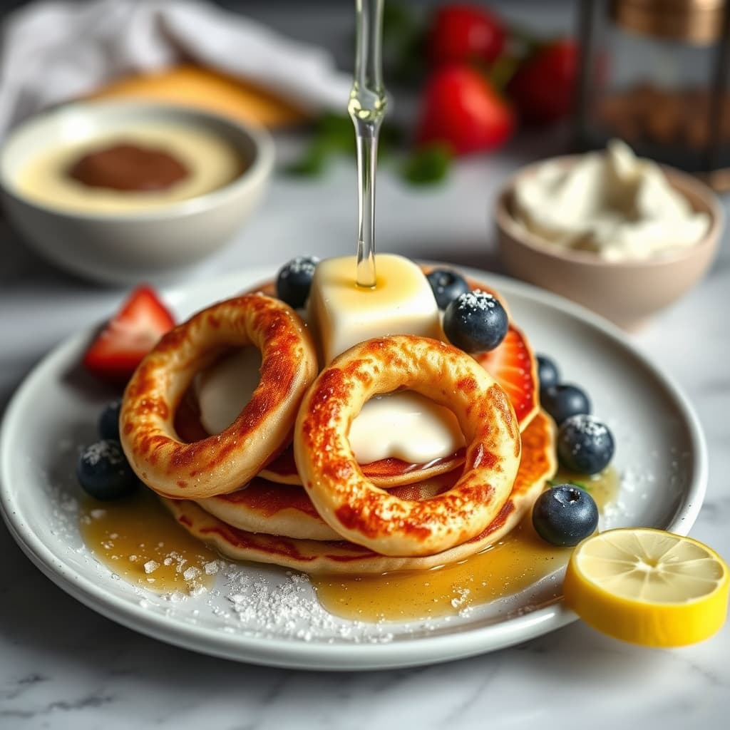 Olympiske ringpannekaker