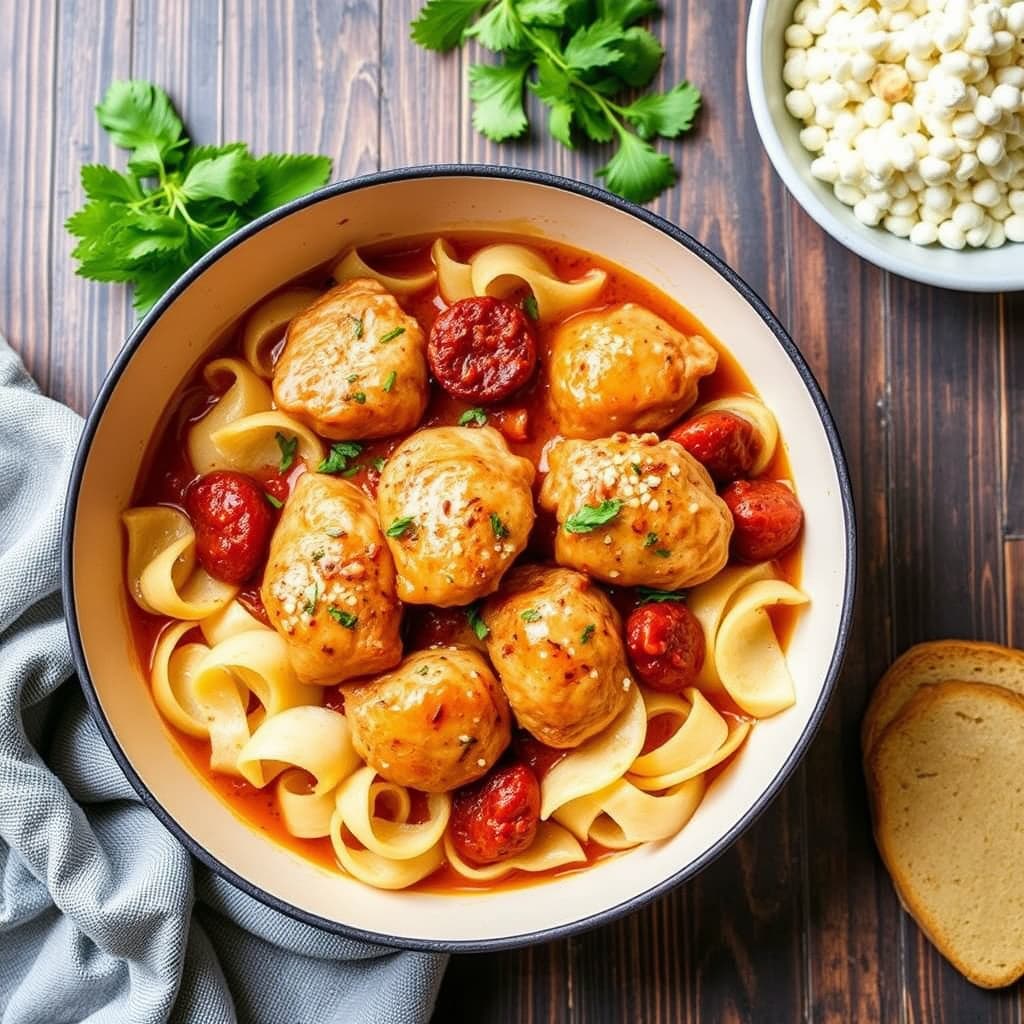 One-Pot kylling og chorizo