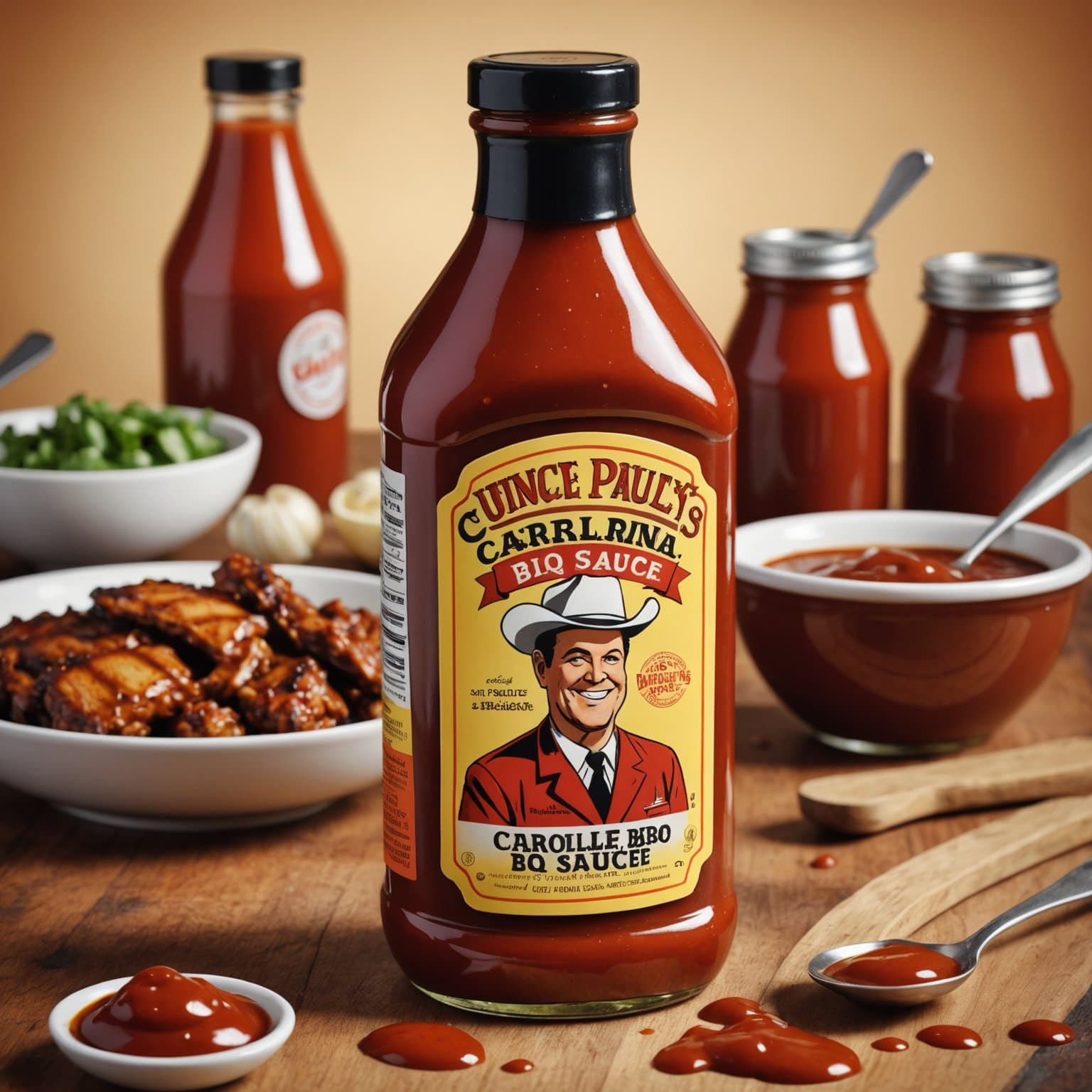 Onkel Pauly's Carolina BBQ-saus