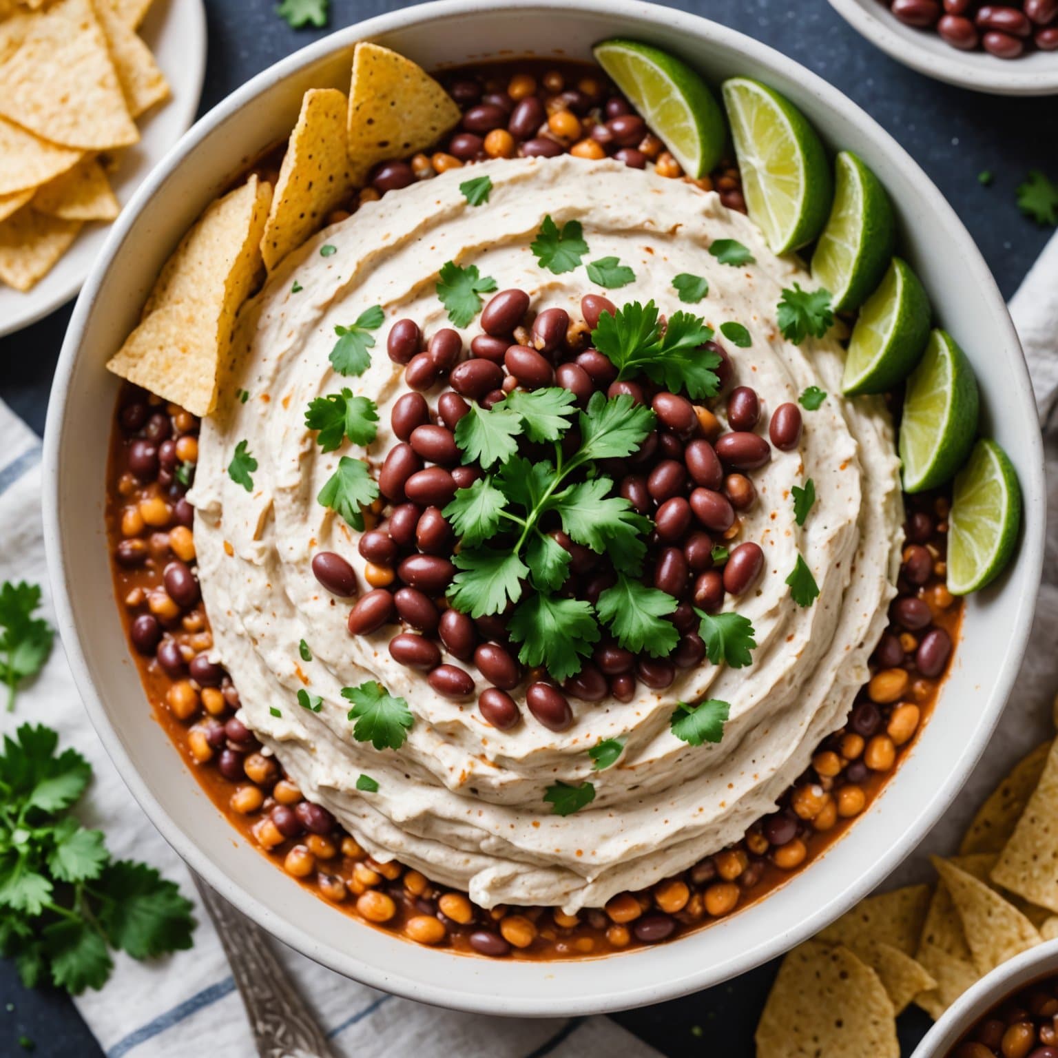 Online runde 2 oppskrift – Bønne-dip