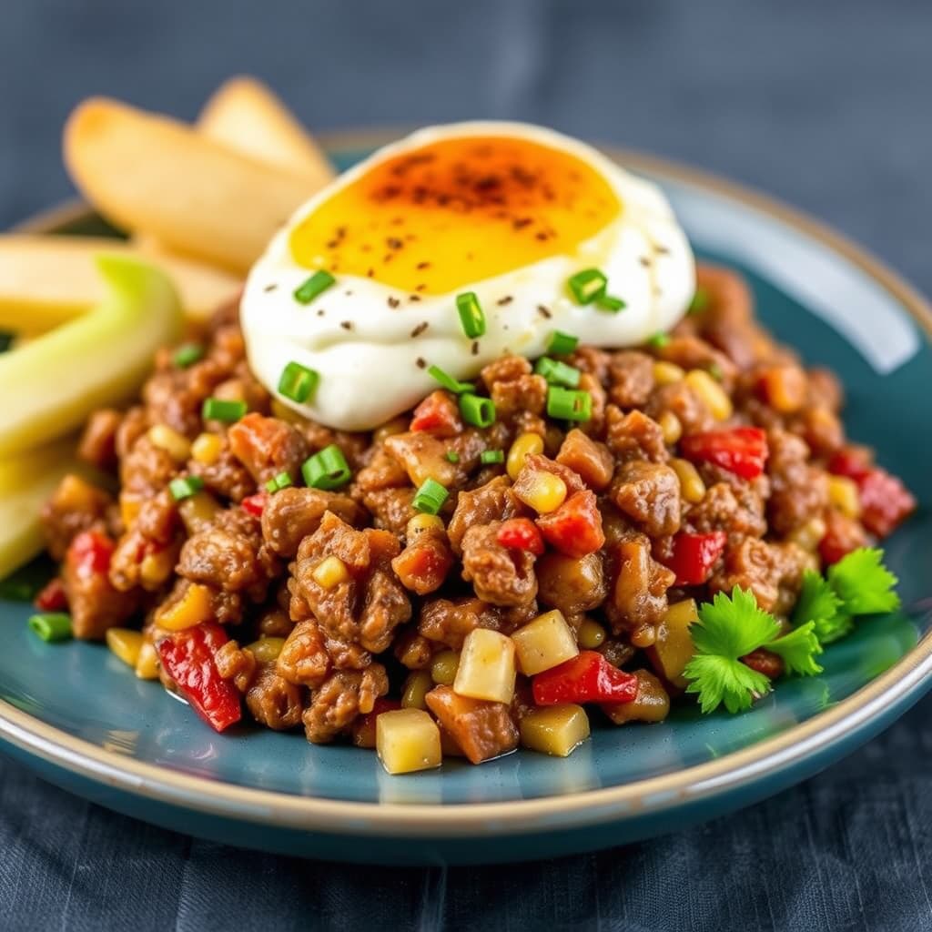 Oppgradert corned beef hash