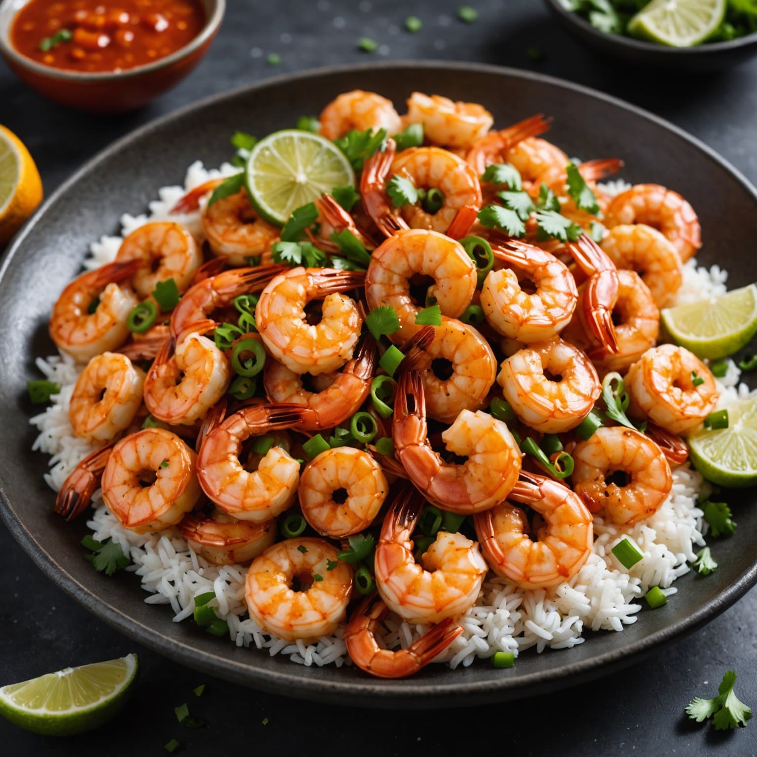 Oransje Sriracha-reker