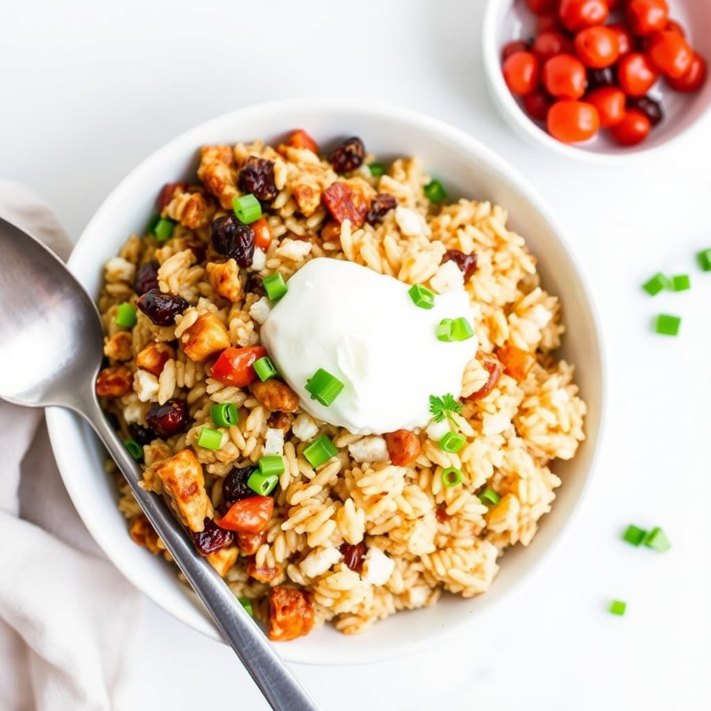 Ovnsbakt søt og salt brunsris