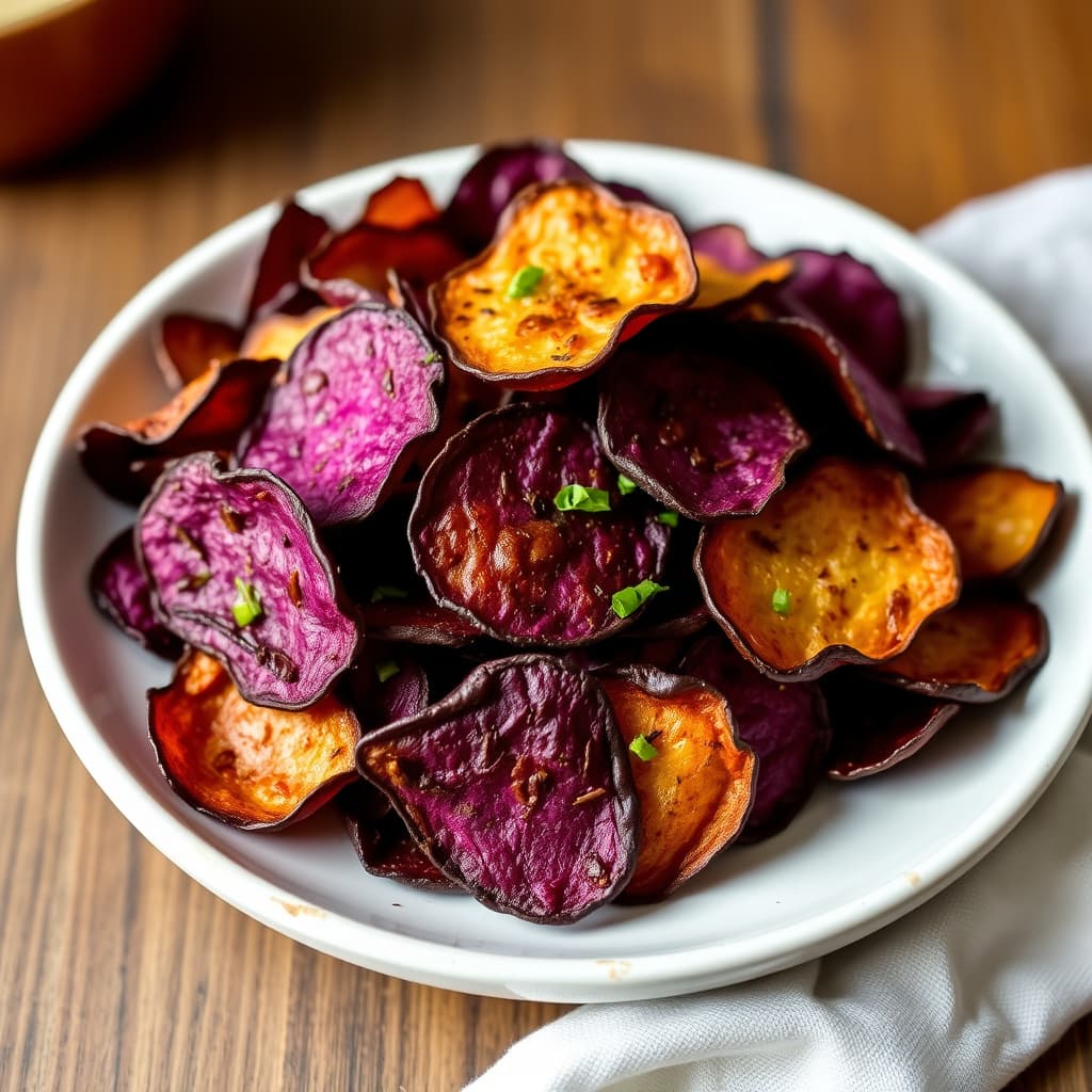 Ovnsbakte lilla potetgull