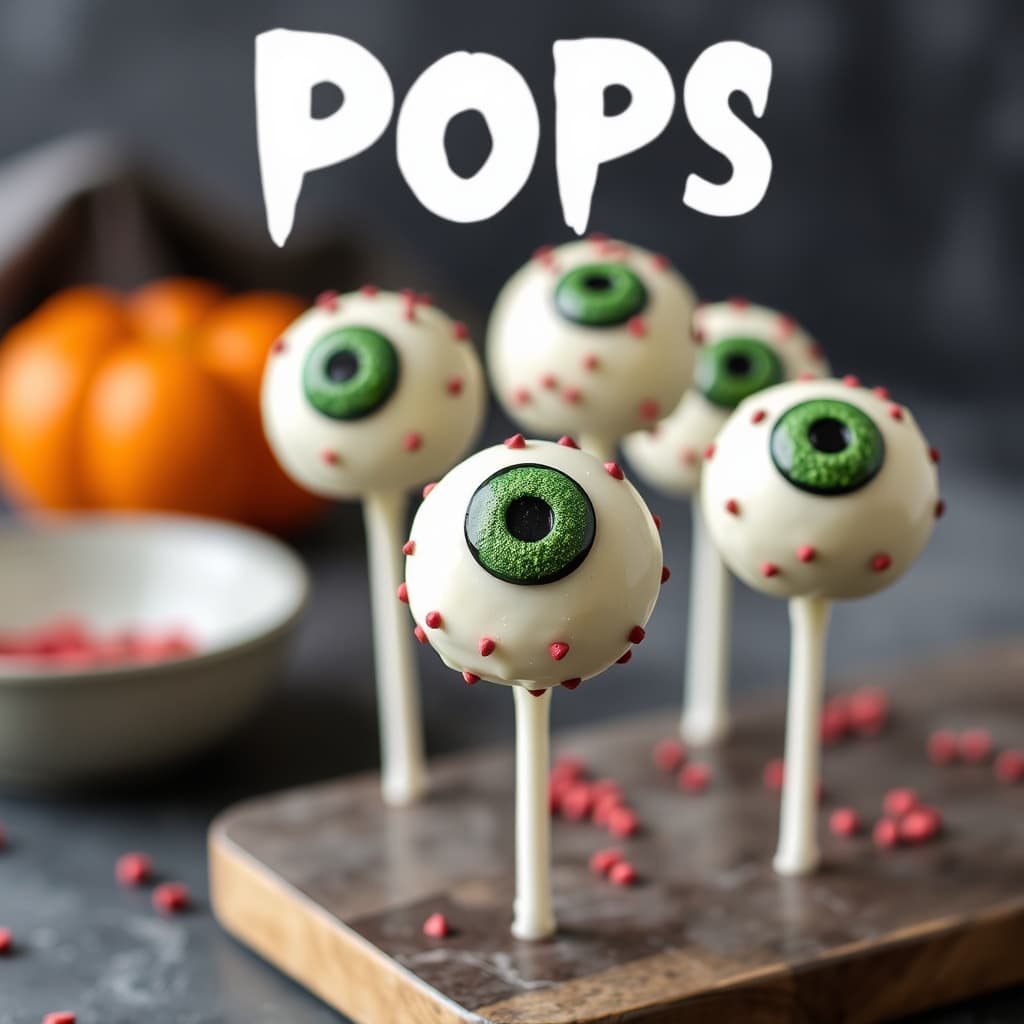 Øyeball-kakepops