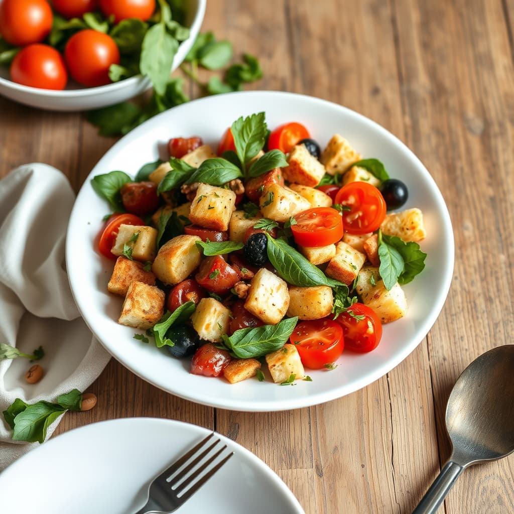 Panzanella med The Works