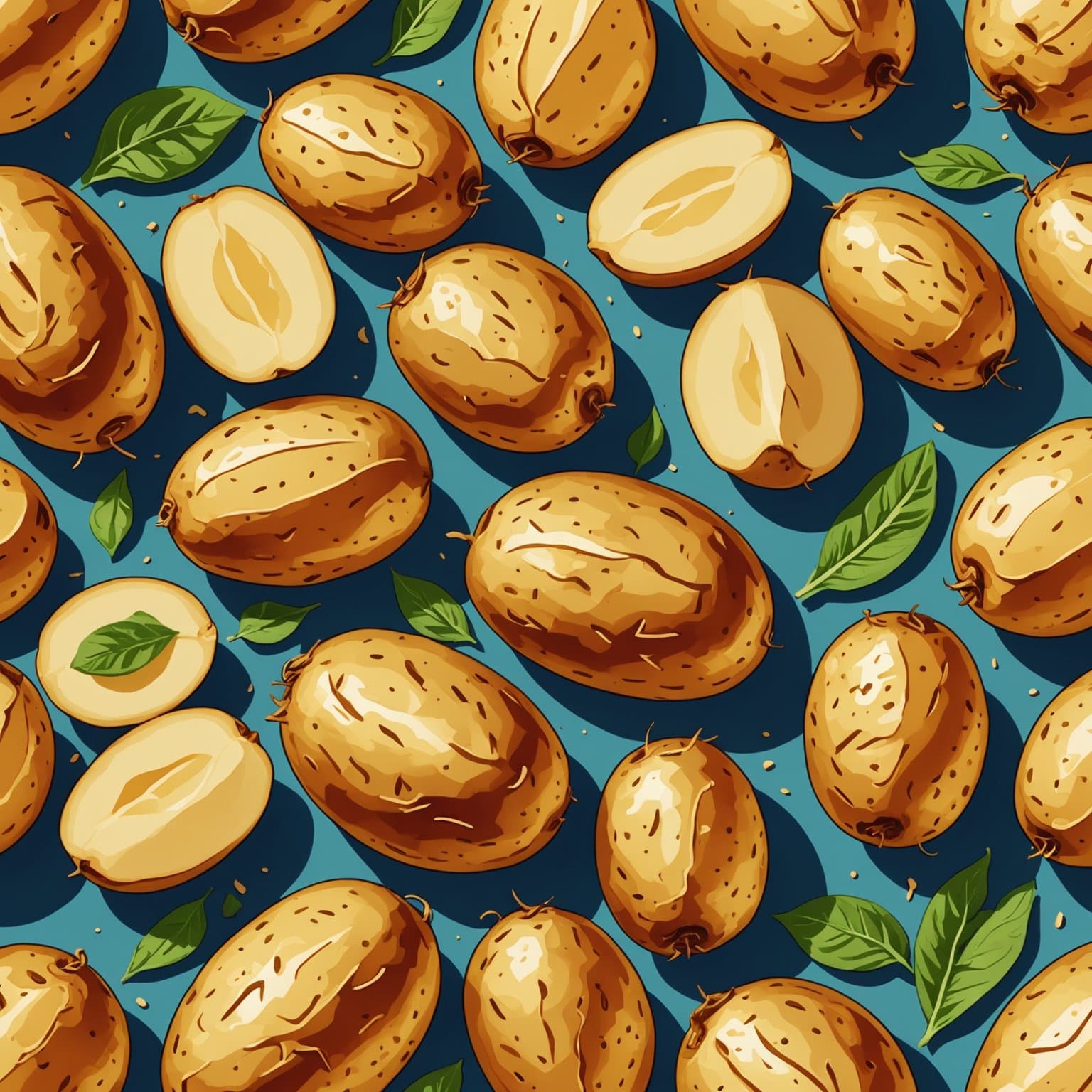 Papas Alins eller Patatas Alinadas (andalusiske poteter)