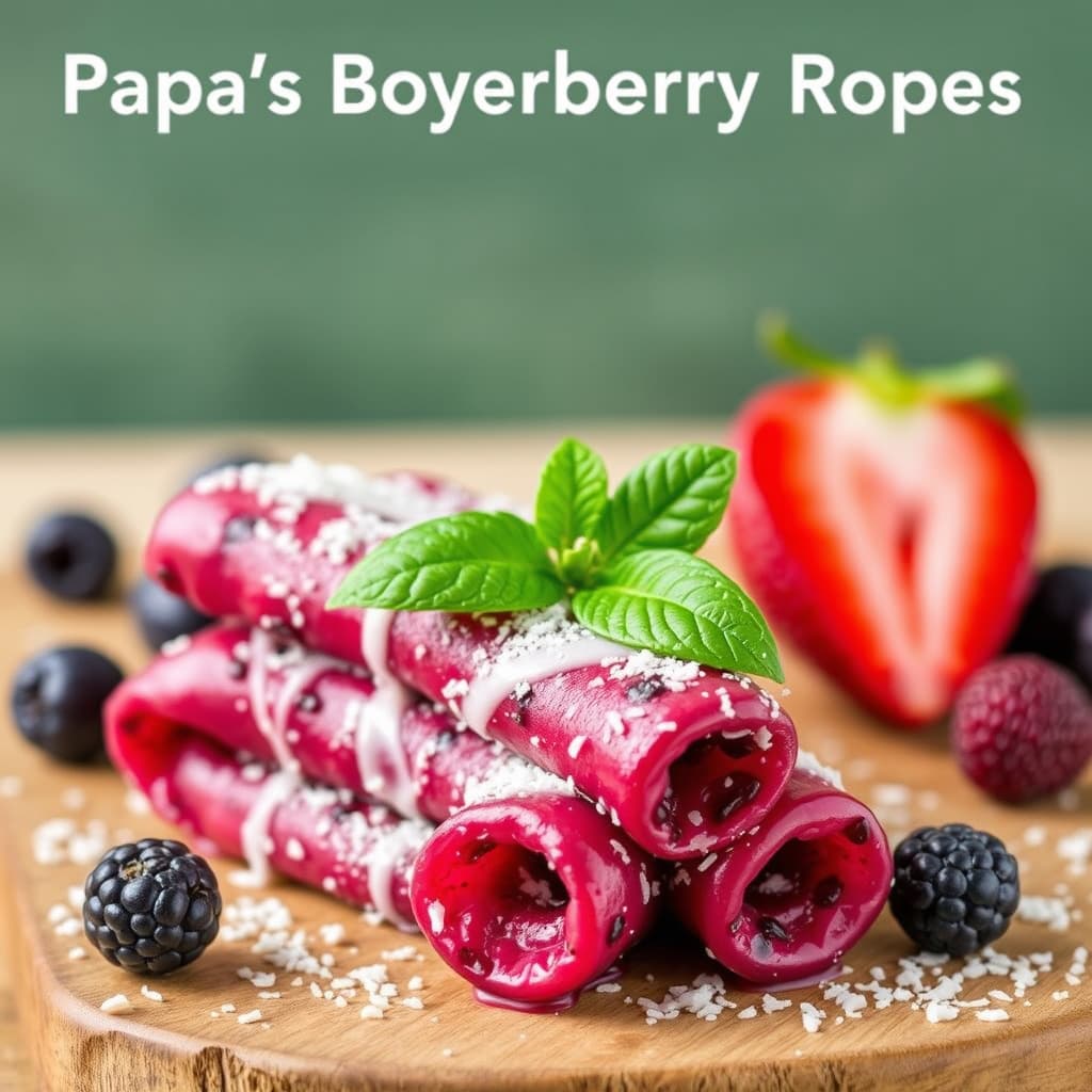 Papa's Boysenberry Ropes