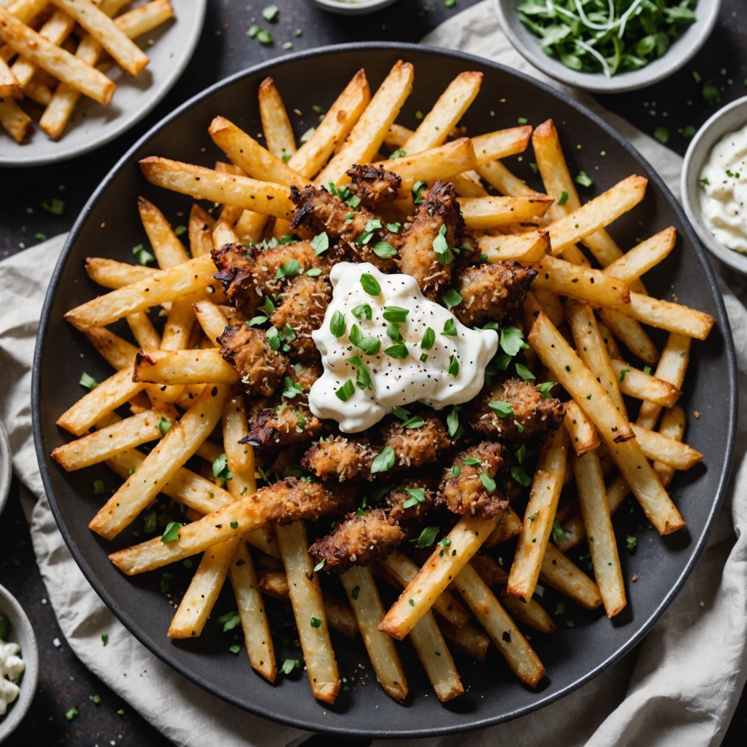 Parmesan- og trøffelfrites