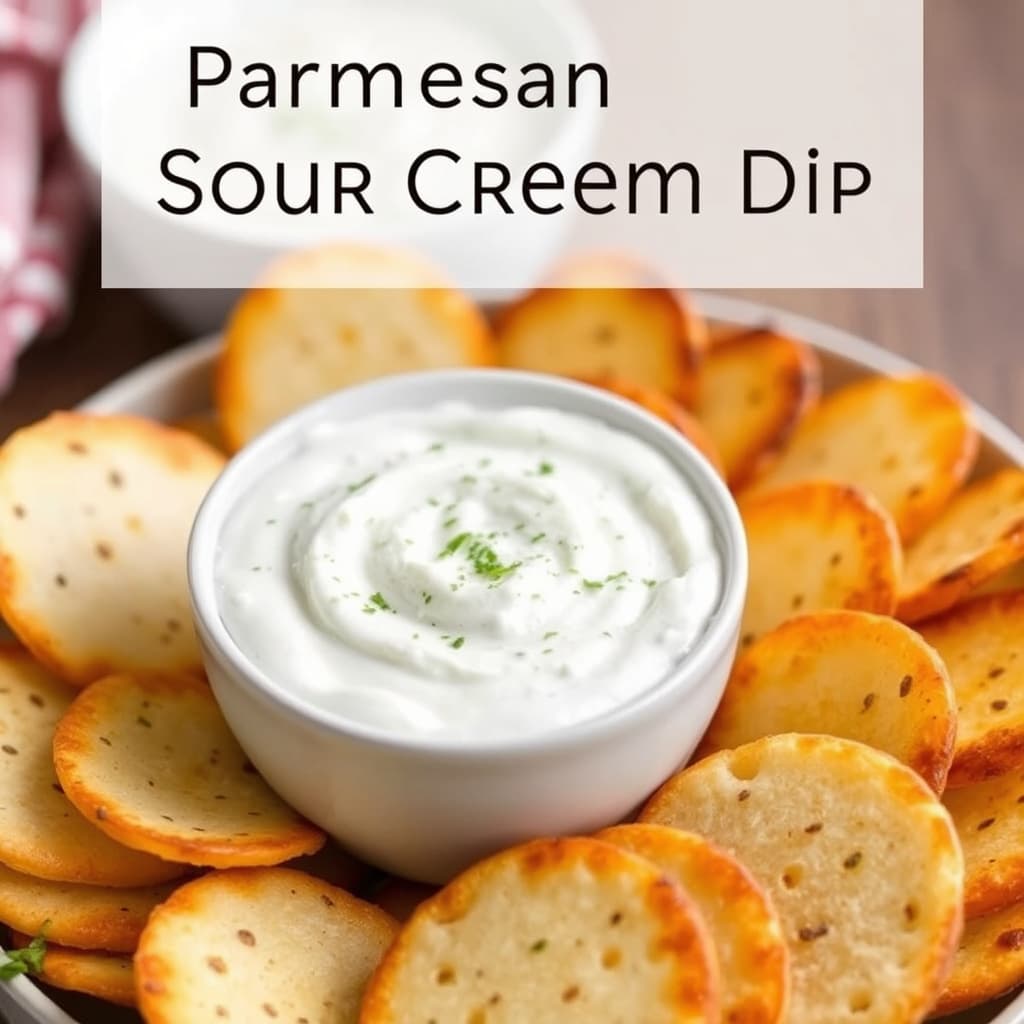 Parmesan-rømme-dip