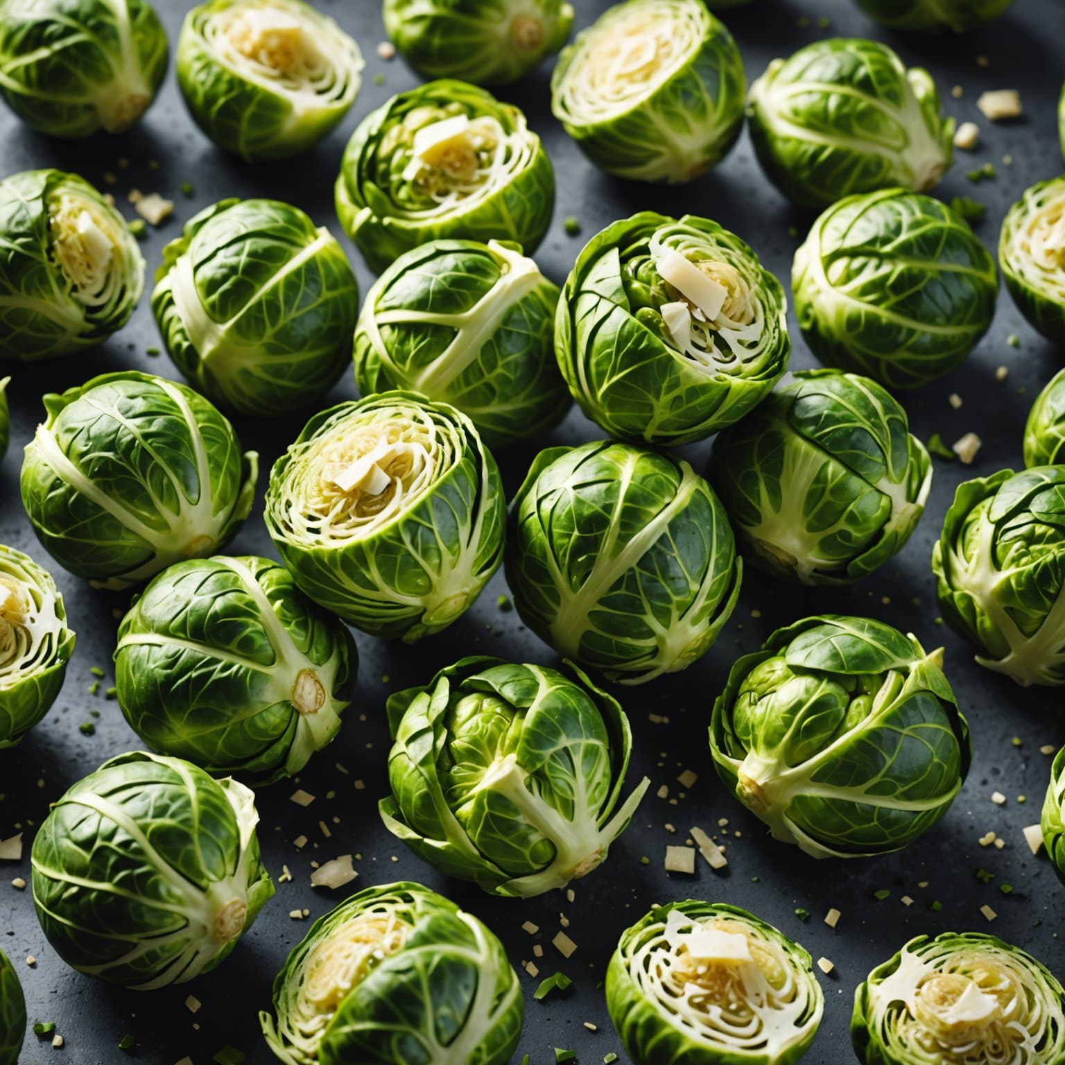 Parmesanbakte rosenkål
