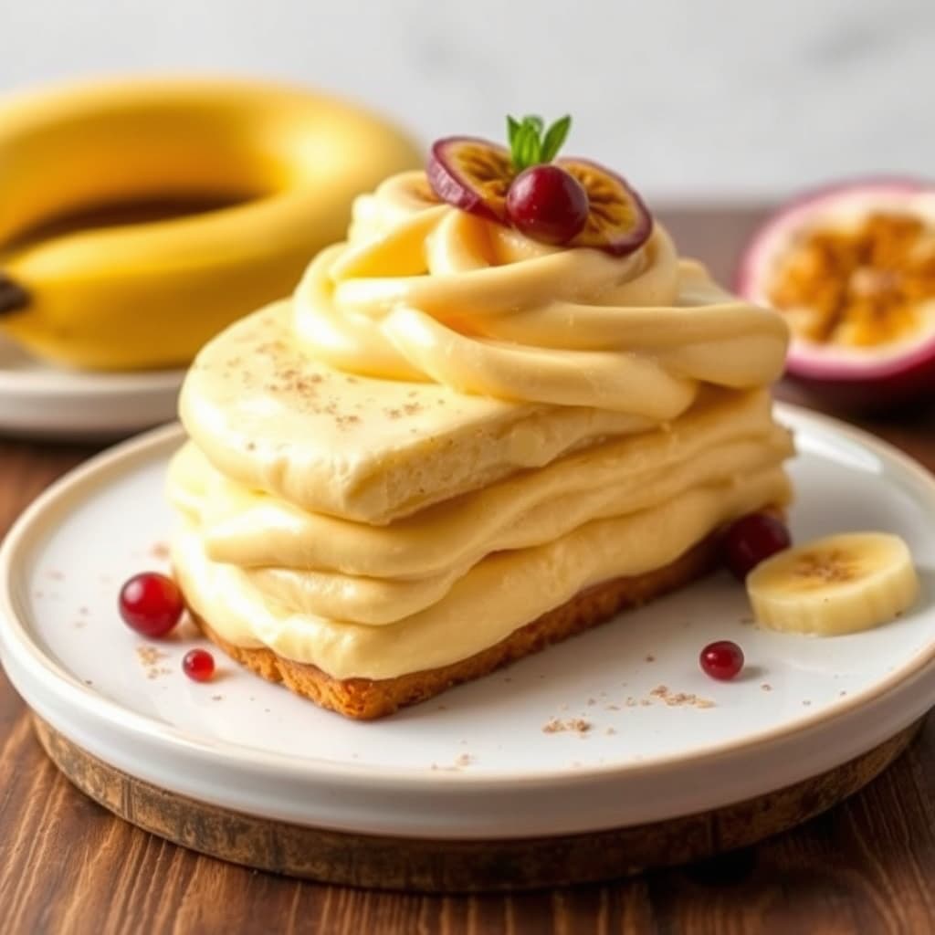 Passion Banana Dacquoise