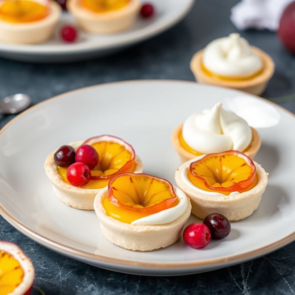 Passionsfrukt- og marengstarteller