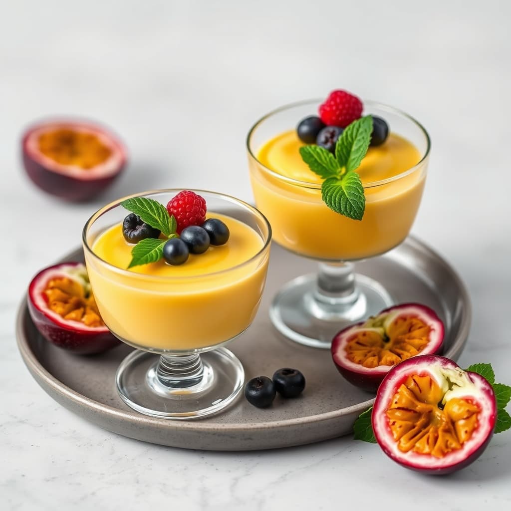 Passjonsfruktmousse