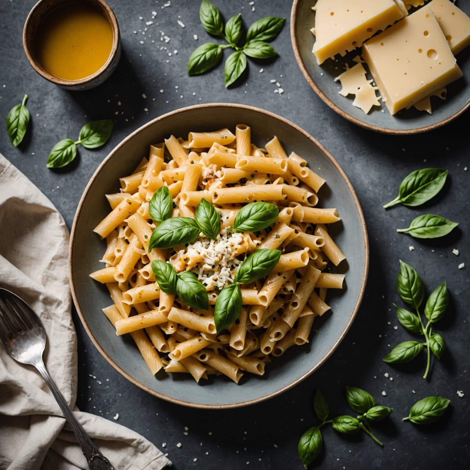 Pasta al Burro con Formaggino
Pasta med smør og ost