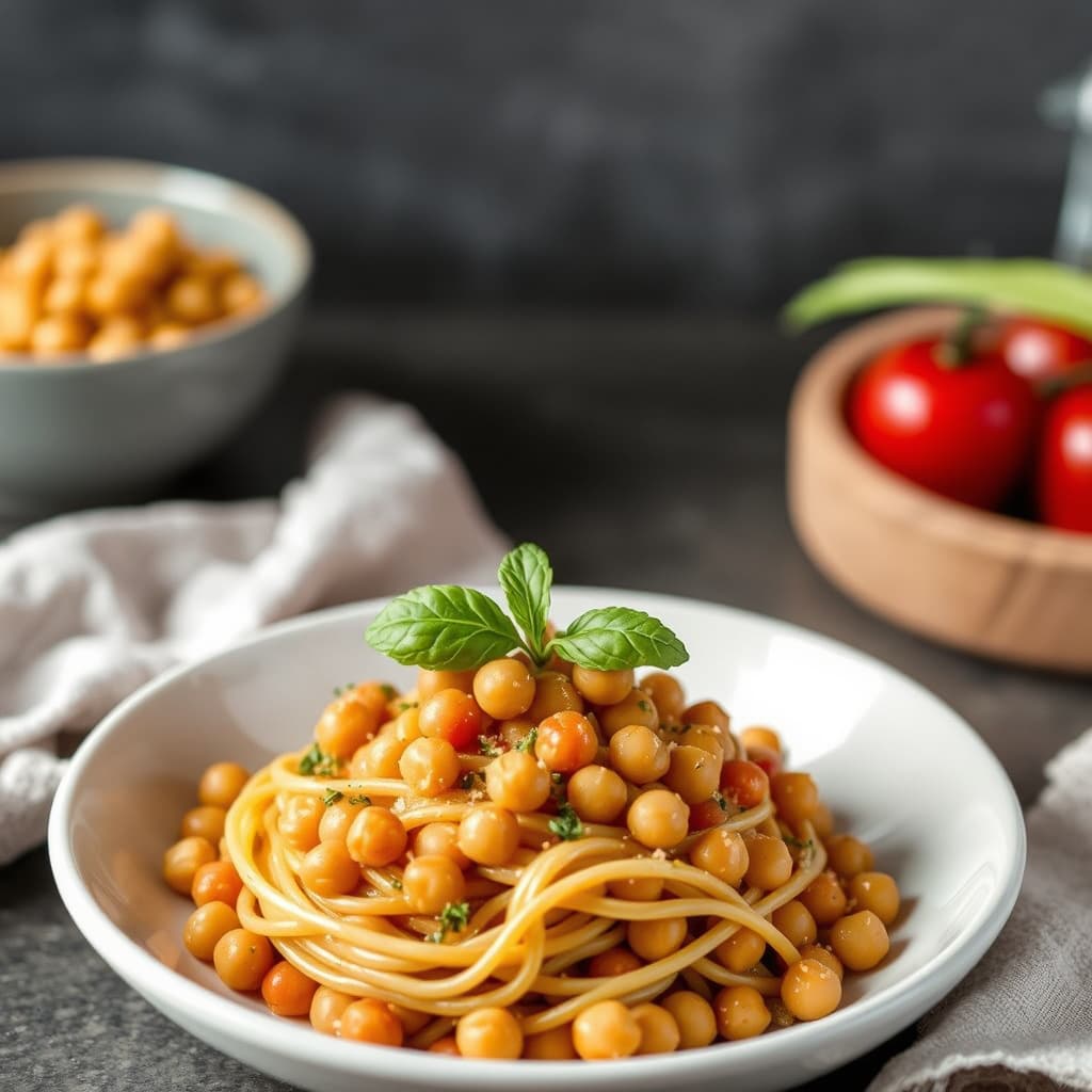 Pasta og kikerter: Minestra di Pasta e Ceci