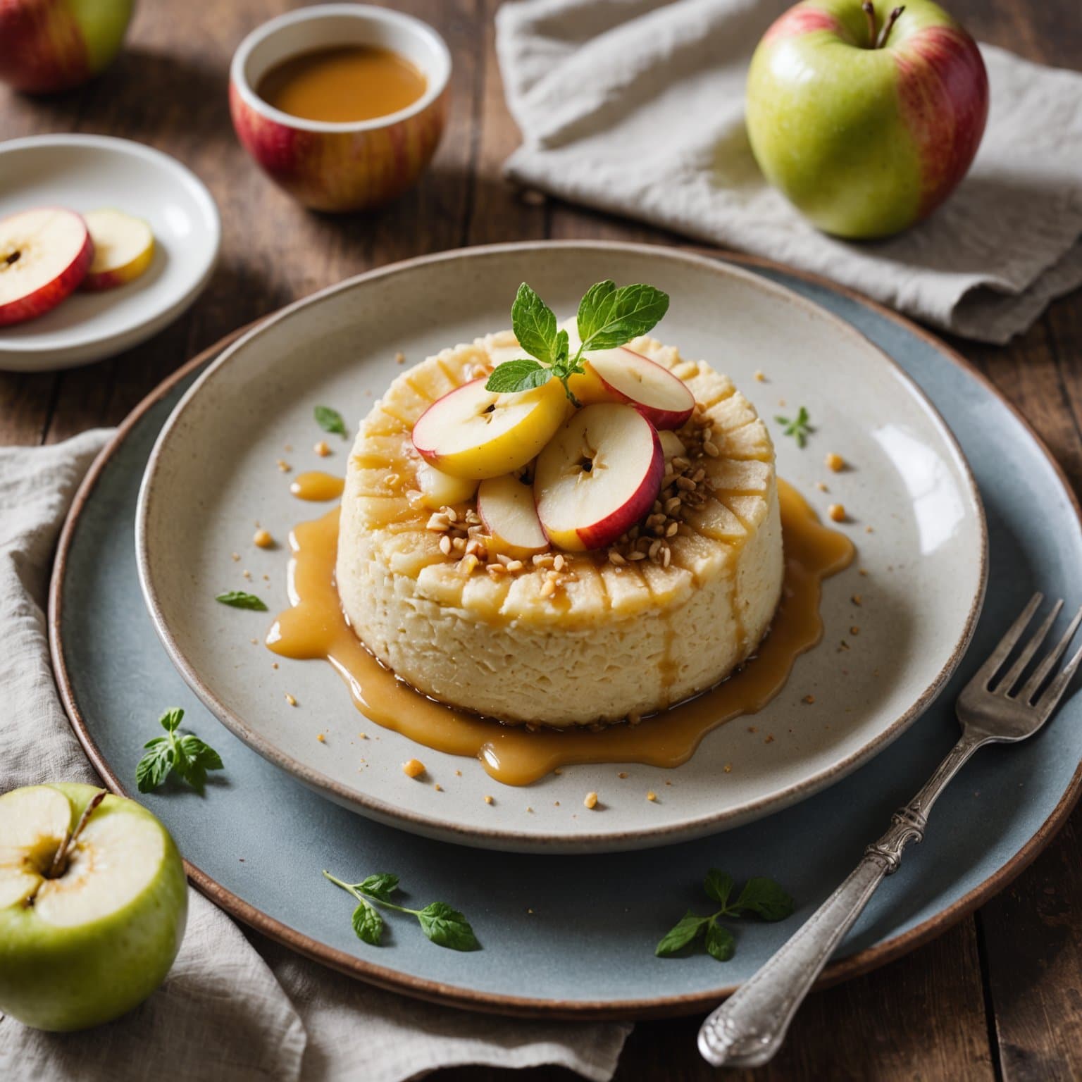 Pastinakk- og epledessert