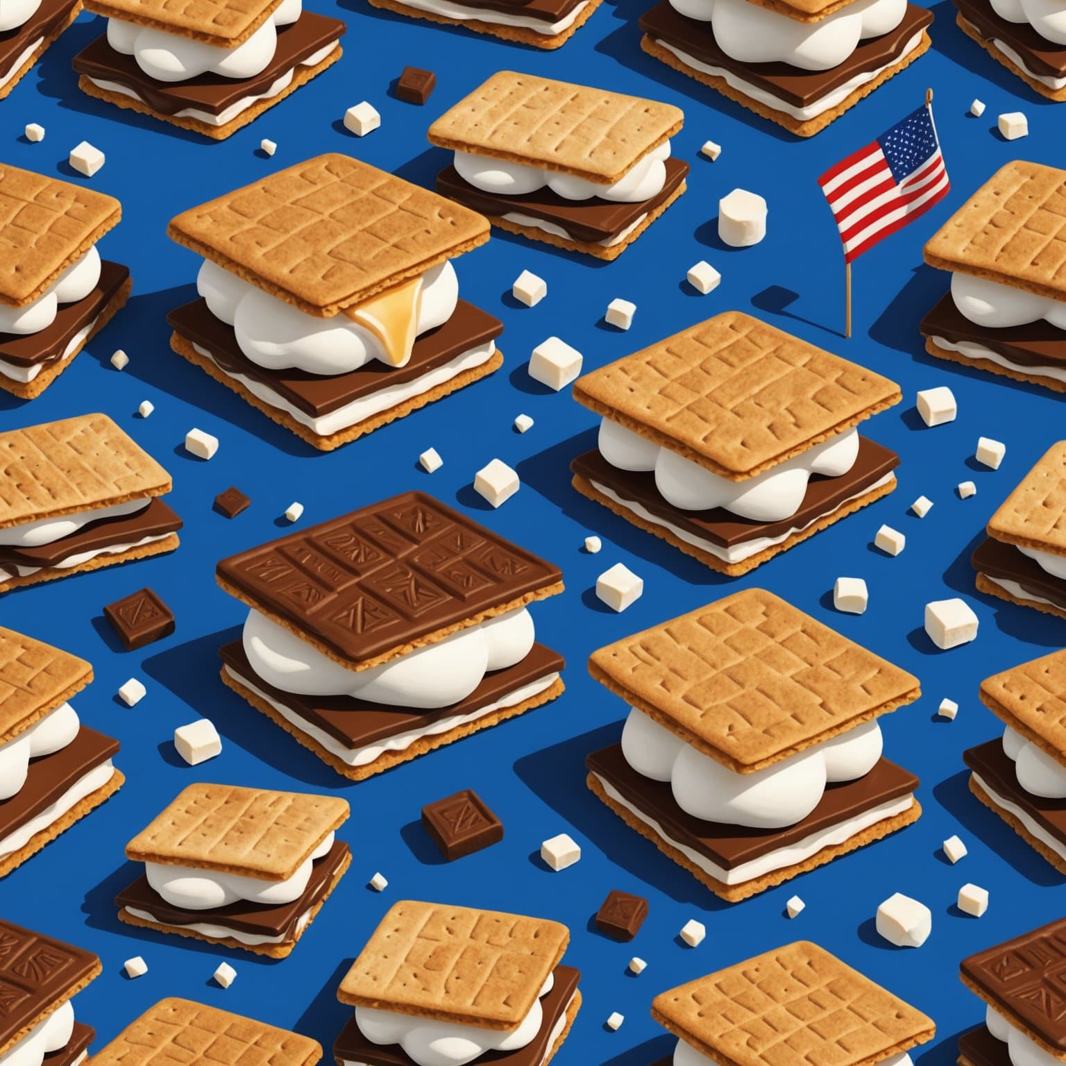 Patriotiske S'mores