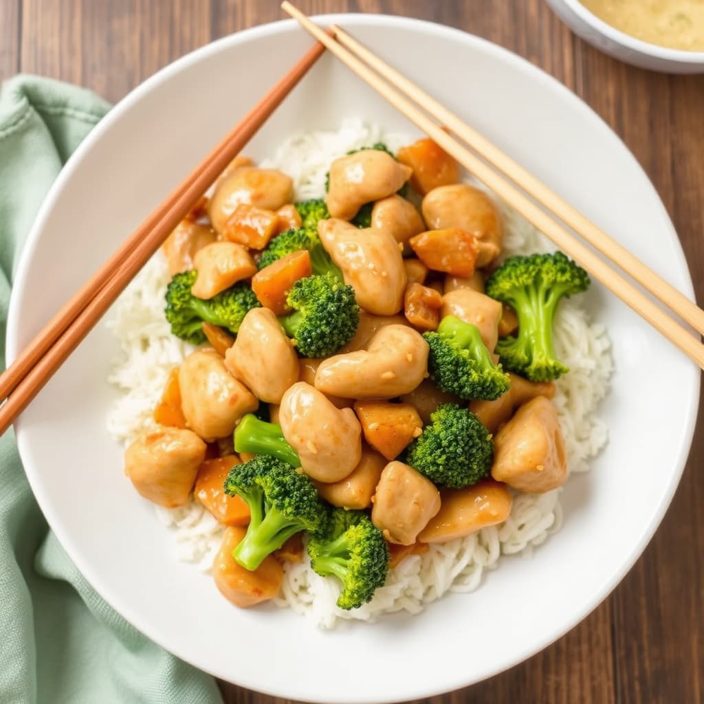 Pat's Brokkoli- og Kyllingwok