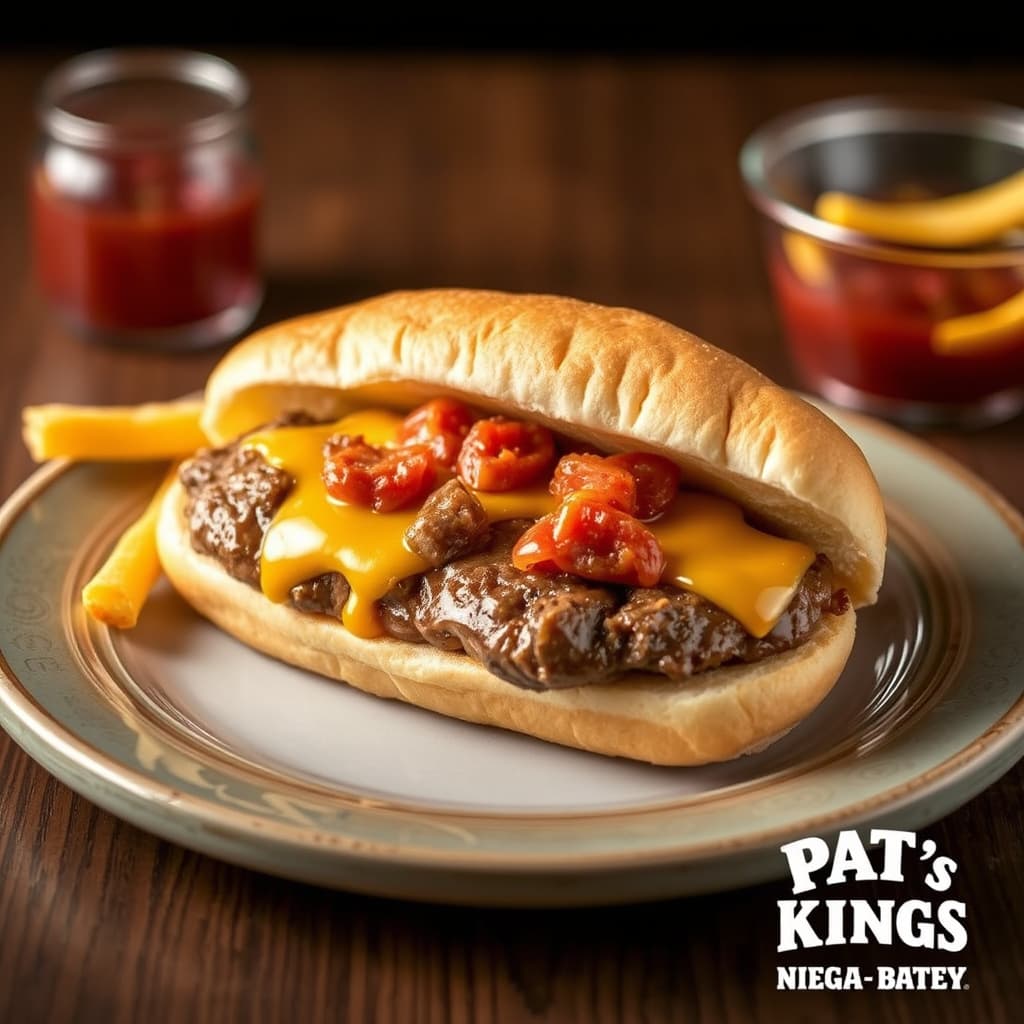 Pat's King of Steaks Philadelphia Cheese Steak
