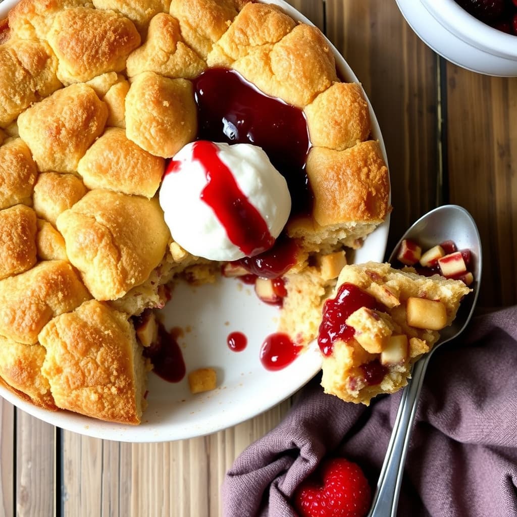 PB og J brødskorpepudding