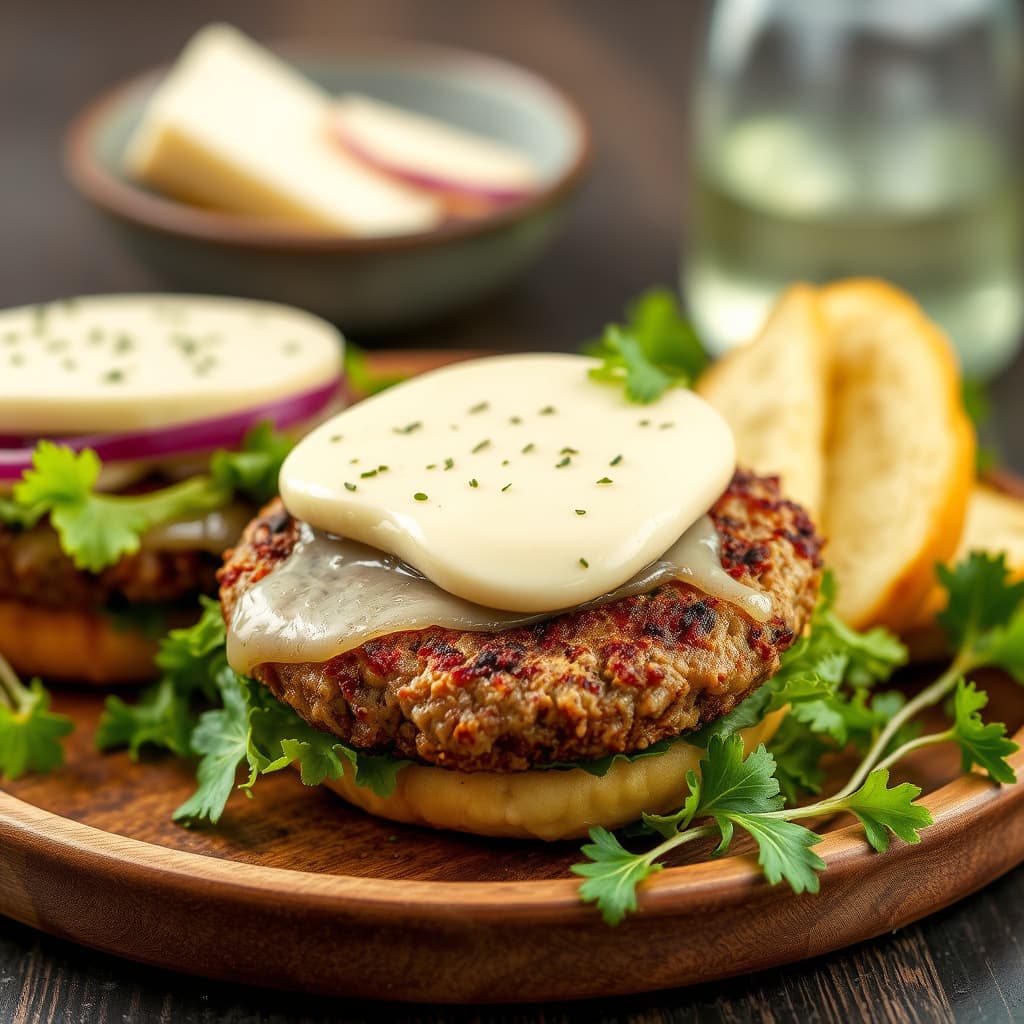 Pepperrotburgere med Havarti