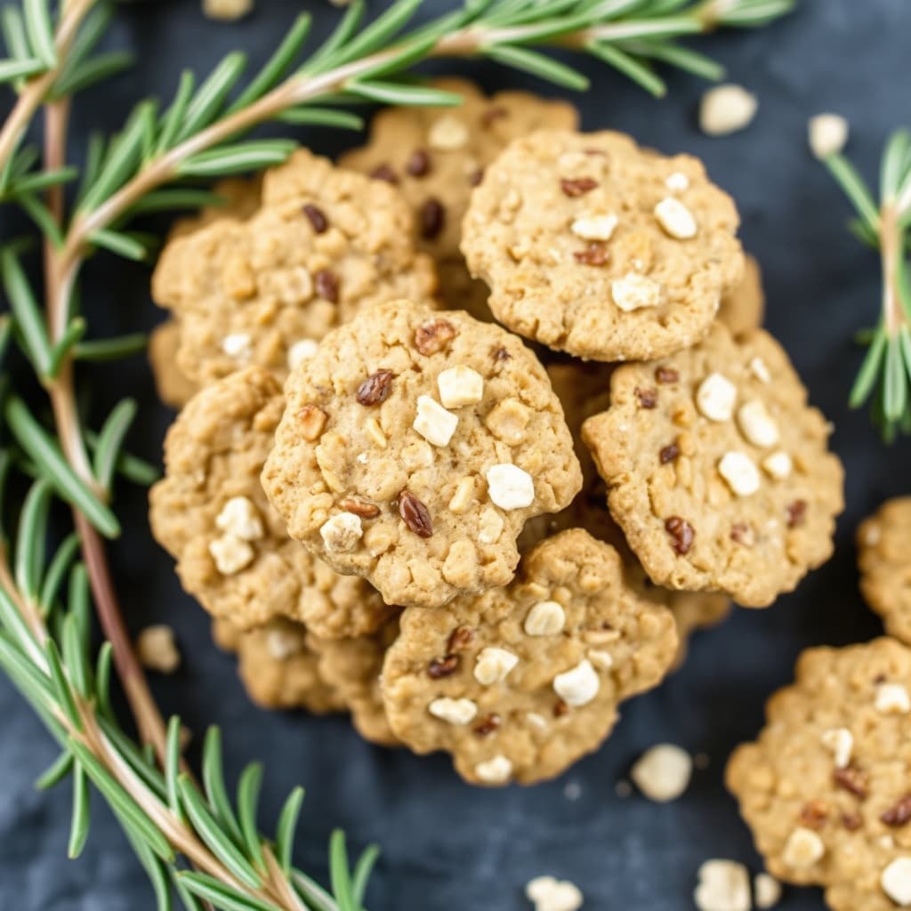 Pepret rosmarino havrekjeks